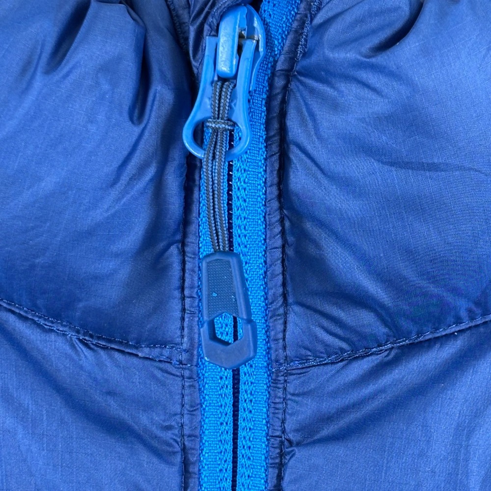 Mountain Hardwear Mens XL Blue Q Shield 650 Down‎ Puffer Jacket OM6274 Full Zip - Picture 9 of 13